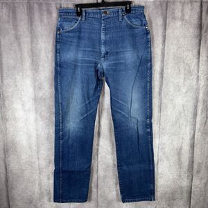 Wrangler Jeans Men's Size 36x36 Cowboy Cut Straight Leg Rigid 13MWZ 100% Cotton